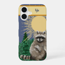 Waschbären-Handyhülle iPhone 16 Hülle