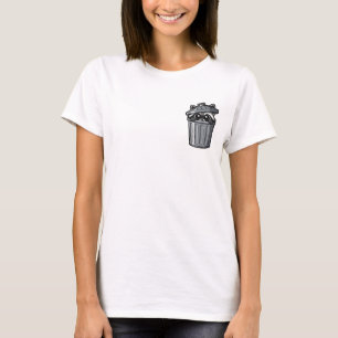 Waschbären-Peek T-Shirt
