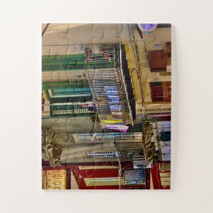 Wäsche auf dem Balkon in Sizilien Puzzle
