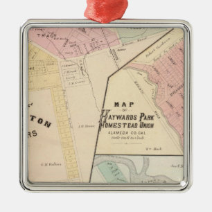 Wäsche-Ecken, Haywards Park, Niles, Pleasanton Ornament Aus Metall