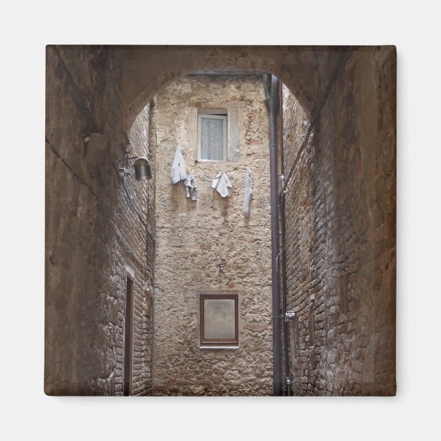 Wäsche in toskanischem Magnet (Vorne)