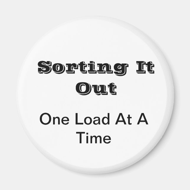 Wäsche Magnet (Vorne)