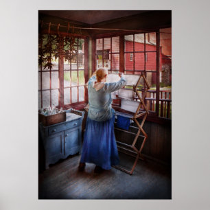 Wäsche - Miss Lady Blue Poster