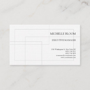 Wäsche Moderne Schlichte, einfache Minimalistische Visitenkarte