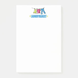 Wäsche Post-it Klebezettel