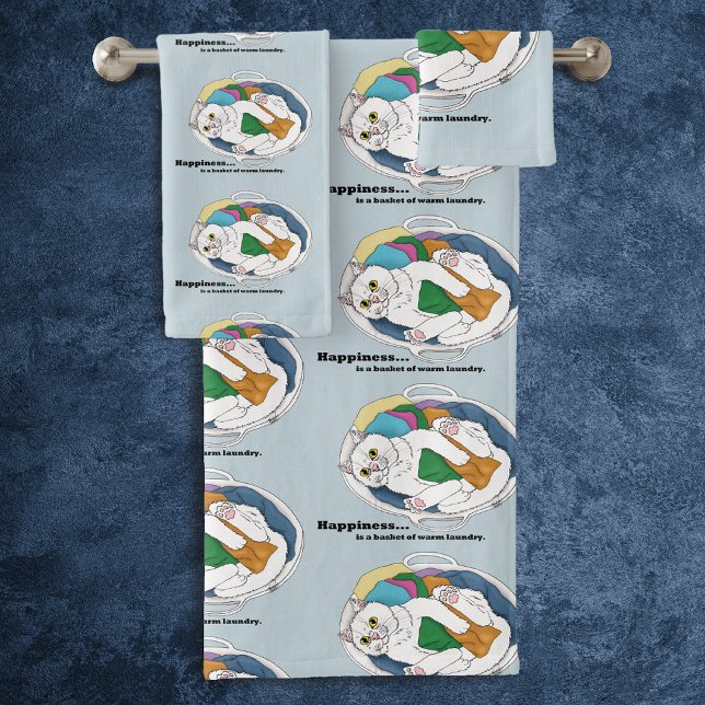 Wäschekatze Badhandtuch Set (Von Creator hochgeladen)