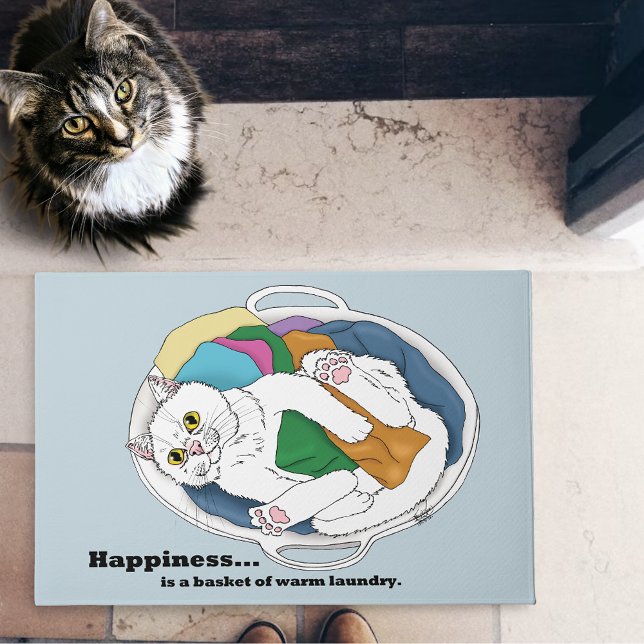 Wäschekatze Fußmatte (Von Creator hochgeladen)