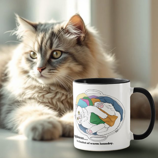 Wäschekatze Tasse (Von Creator hochgeladen)