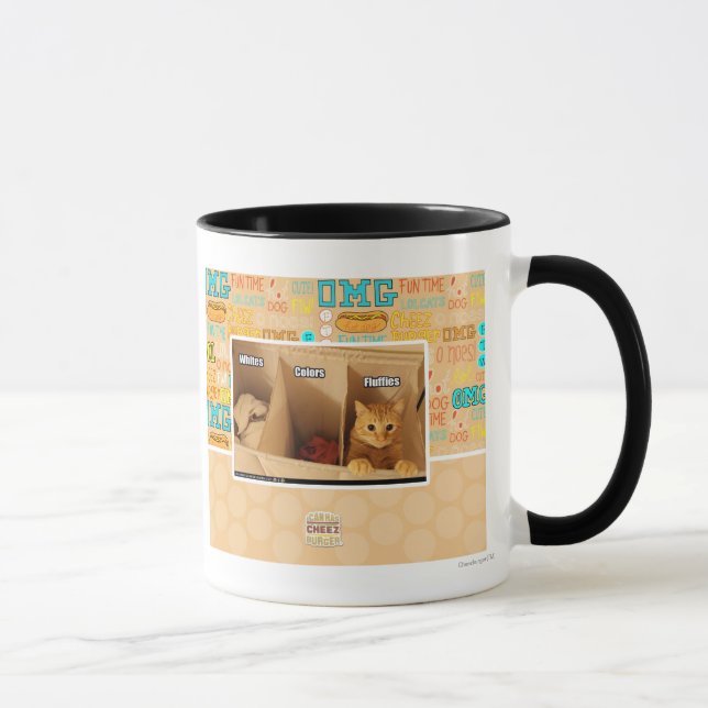 Wäschekatze Tasse (Rechts)