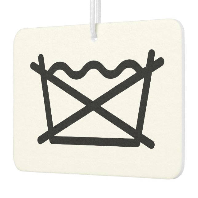 WASCHEN SIE NICHT! AUTOLUFTERFRISCHER (Links)