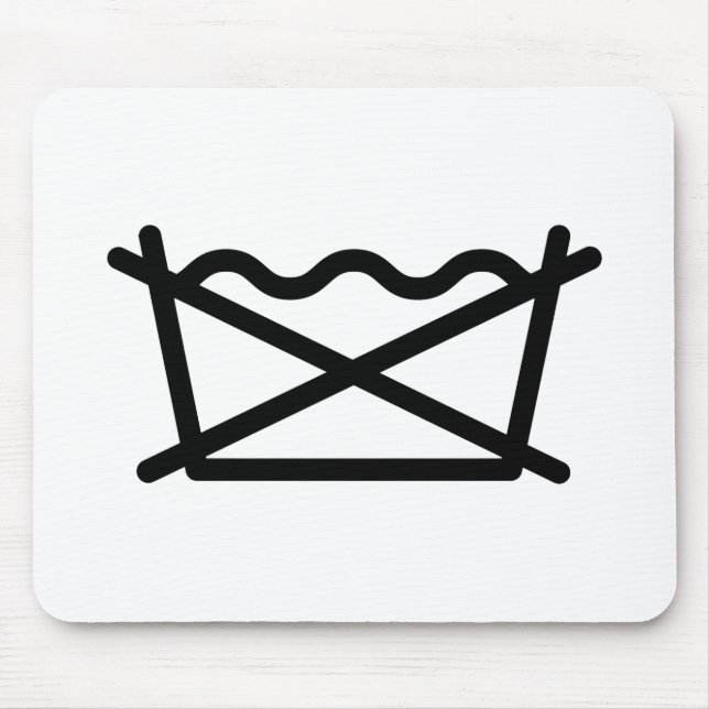 WASCHEN SIE NICHT! MOUSEPAD (Vorne)