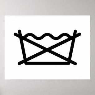 WASCHEN SIE NICHT! POSTER