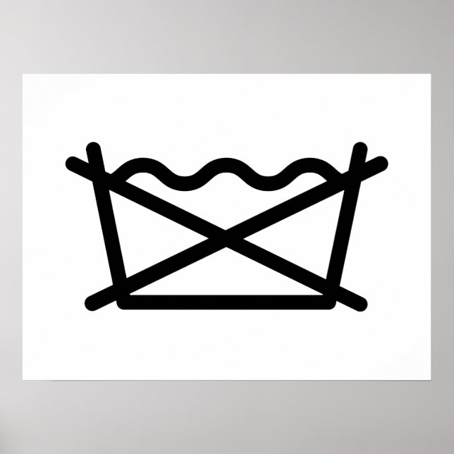 WASCHEN SIE NICHT! POSTER (Vorne)