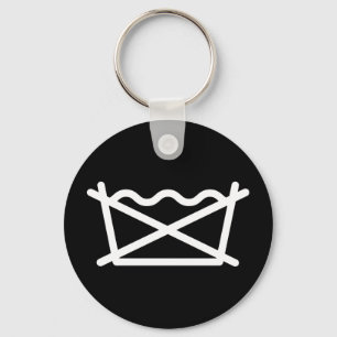 WASCHEN SIE NICHT! SCHLÜSSELANHÄNGER