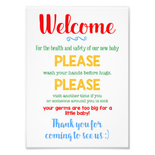 Waschen Sie sich die Hände medizinisch zerbrechlic Fotodruck