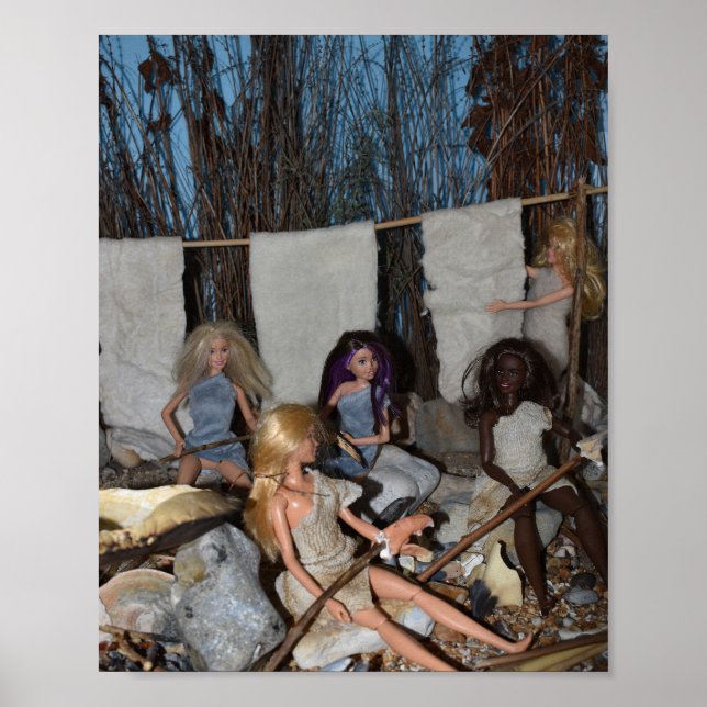 Waschen und Waffen. Poster (Vorne)