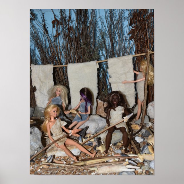 Waschen und Waffen. Poster (Vorne)