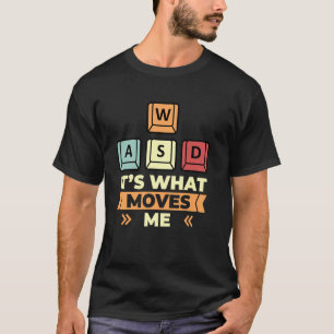 WASCHEN, was mich bewegt PC Gaming Funny Computer  T-Shirt