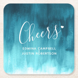 Wäschepapier-Untersetzer der modernen Kunst des Rechteckiger Pappuntersetzer