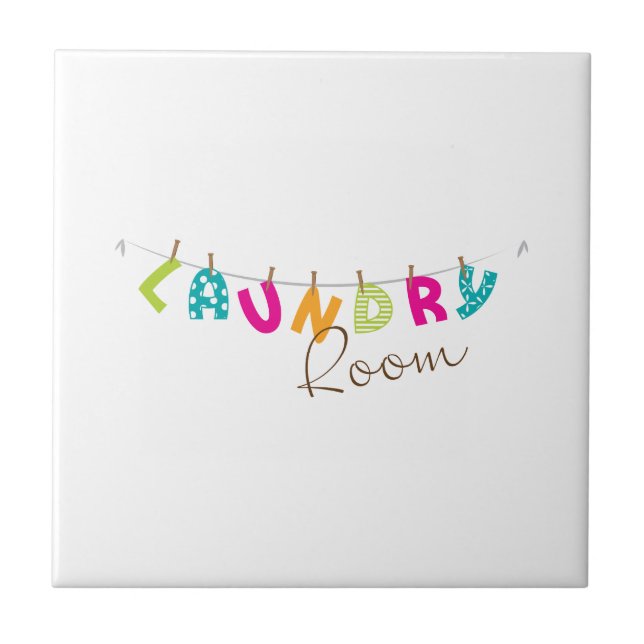 Wäscherei Fliese (Vorderseite)