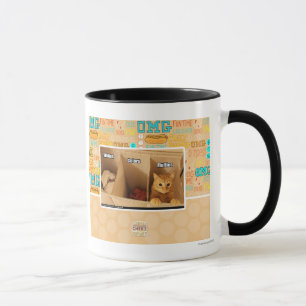 Wäscherei-Katze Tasse