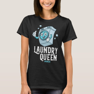 Wäscherei Königin Reinigungs Kleidung Washer trock T-Shirt