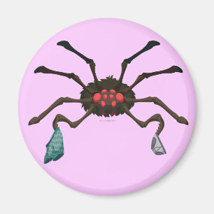 Wäscherei-Spinne Magnet