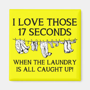 Wäscherei-Tageslustiger Kühlschrankmagnet Magnet