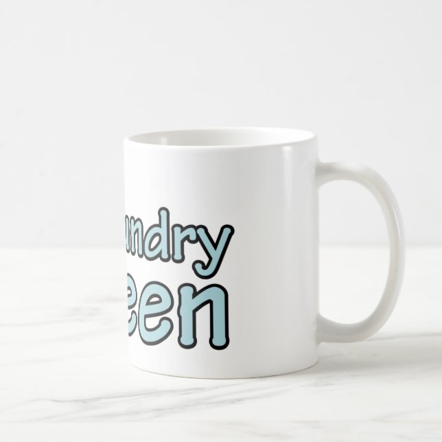 Wäscheständer Königin mit Krone Tasse (Rechts)