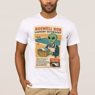 Wäscheständer Roswell-Außerirdischen in den 1950er T-Shirt