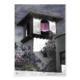 Wäschetag in der Tall Tower Open Edition Print Fotodruck