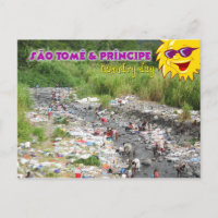 Wäschetag in Sao Tome und Principe, Afrika