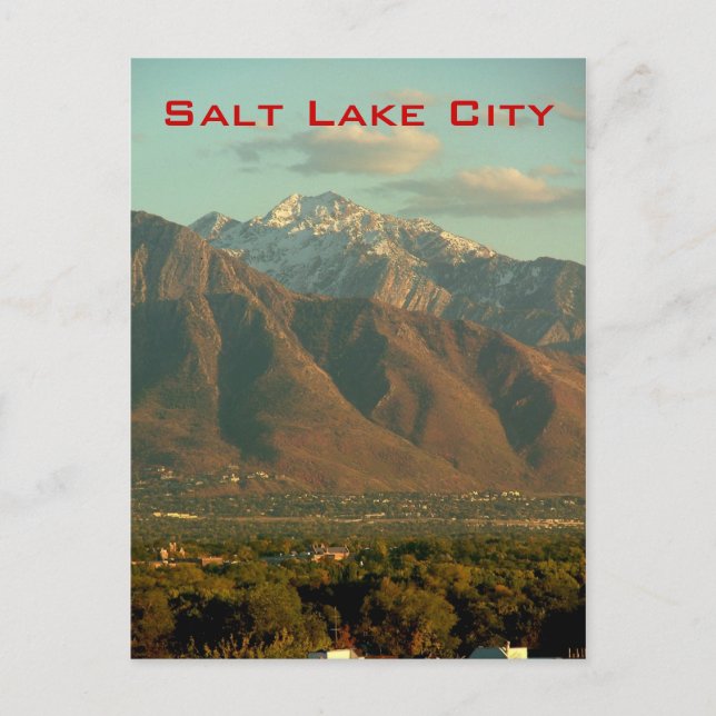 Waschfront Postkarte (Vorderseite)