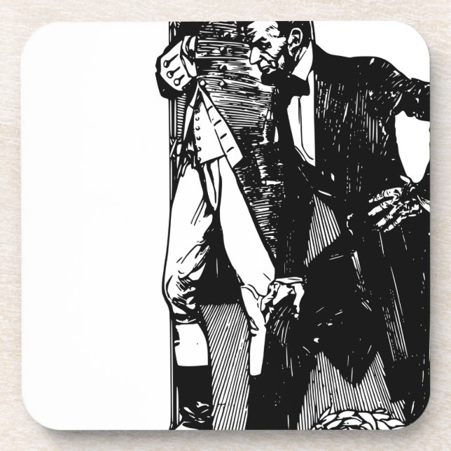 Waschington Lincoln Untersetzer (Vorderseite)