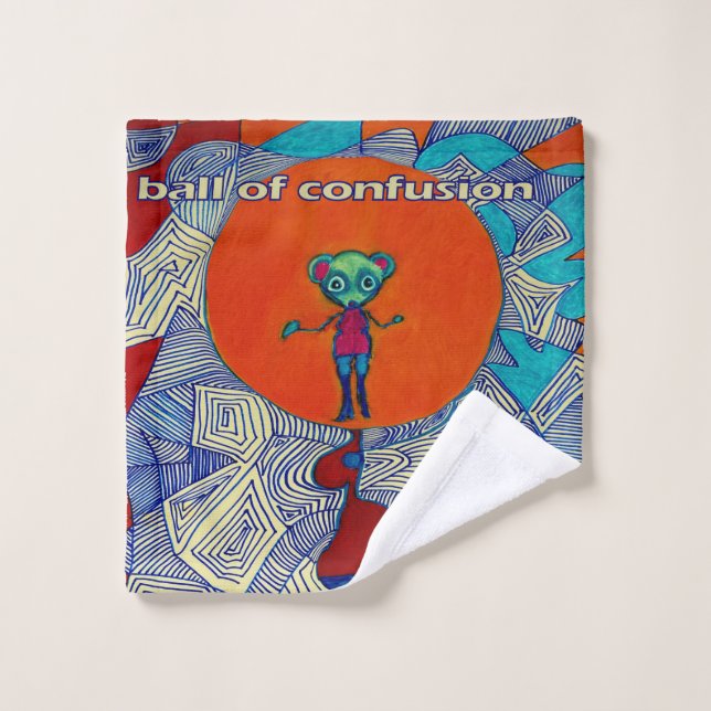 Waschlappen mit Ball of Confusion (Waschlappen)