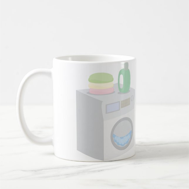 Waschmaschine Kaffeetasse (Links)