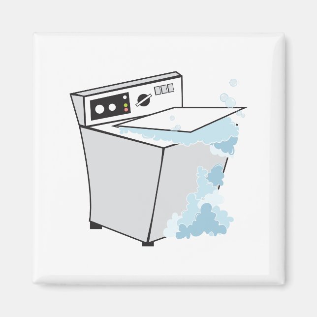 Waschmaschine Magnet (Vorne)