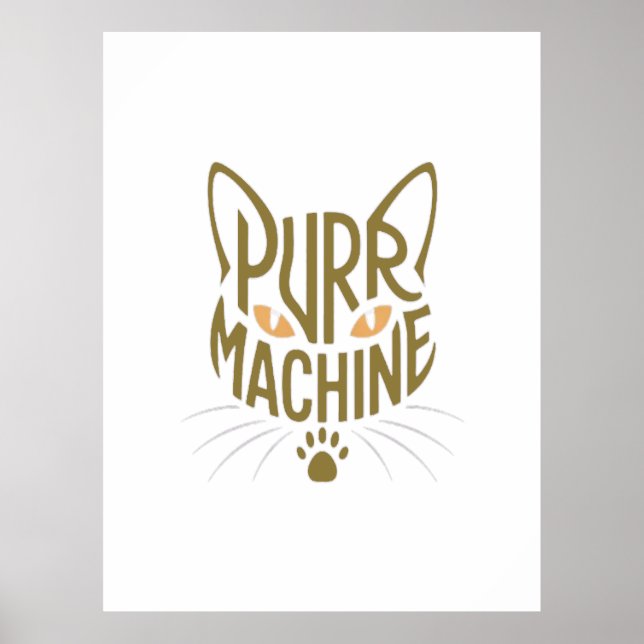 Waschmaschine Poster (Vorne)