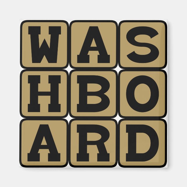 Waschmaschine, Waschmittel oder Abs. Magnet (Vorne)