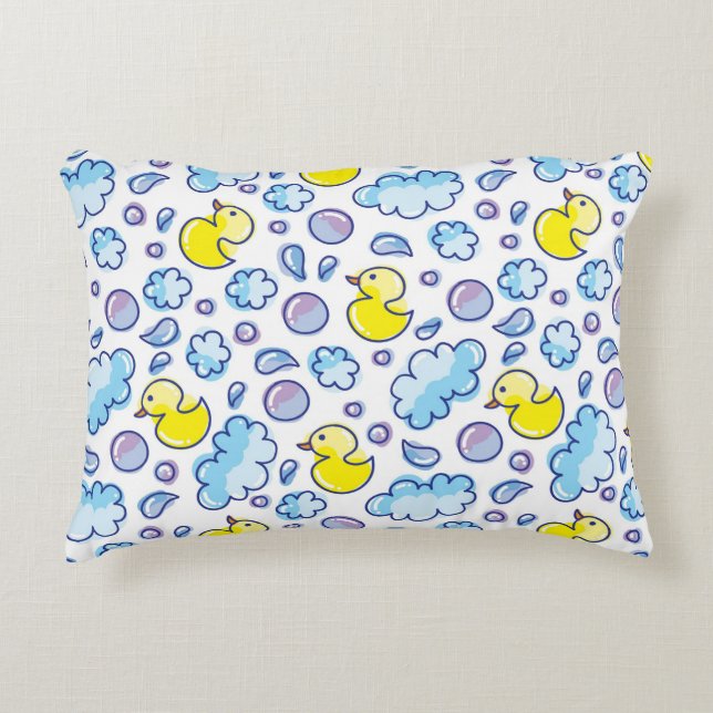 Waschmuster Dekokissen (Vorderseite)