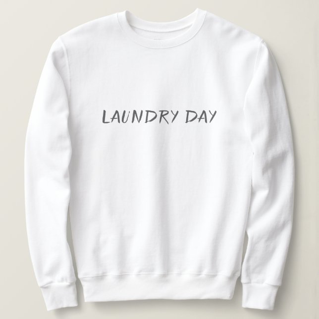 Waschtag Cozy Crewneck Sweatshirt (Design vorne)