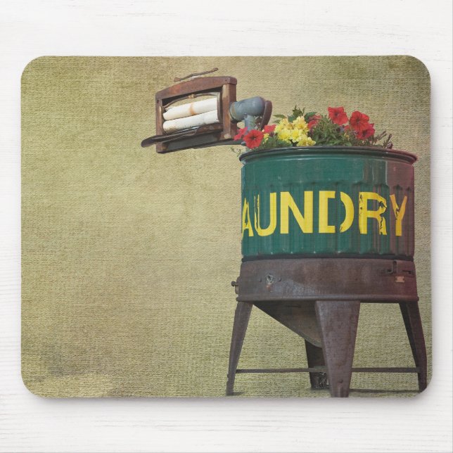 Waschzuber Mousepad (Vorne)