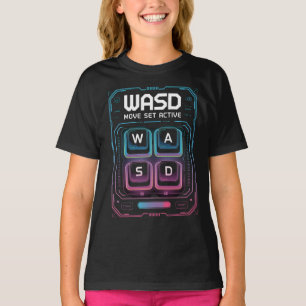 wasd pc-gamer t-shirts