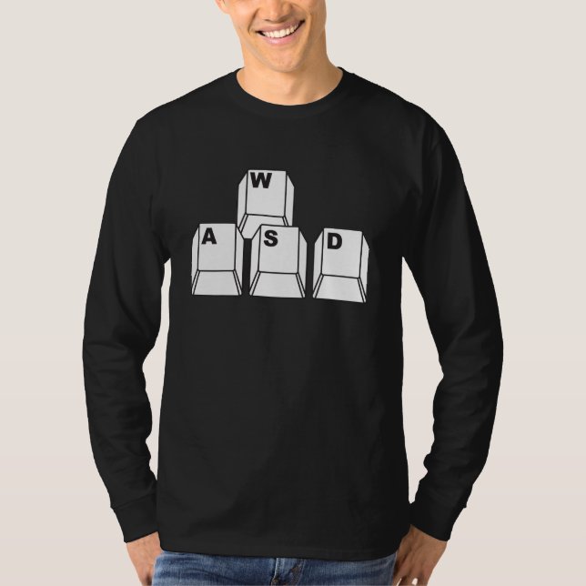 WASD T-Shirt (Vorderseite)