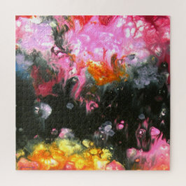 "Wash #3", abstract, psychedelic Puzzle