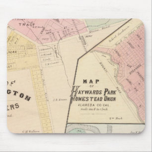Wash Corners, Haywards Park, Niles, Pleasanton Mousepad