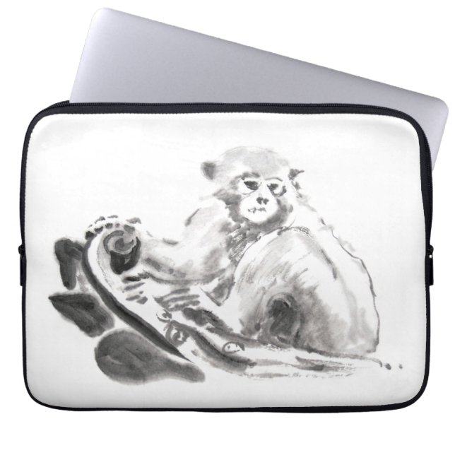 Wash Painting Monkey Year Zodiac Sleeve (Vorderseite)