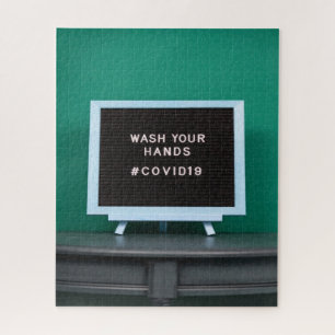 Wash Your Hands #Covid19 Coronavirus COVID Puzzle