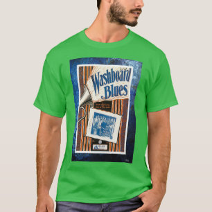Washboard Blues Vintag Piano Sheet Music (2) T-Shirt