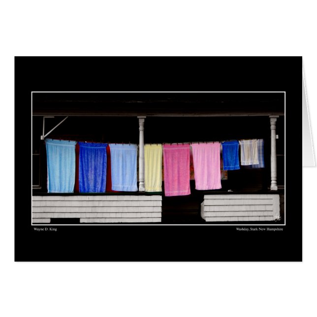 Washday steifes New Hampshire (Vorderseite (Horizontal))